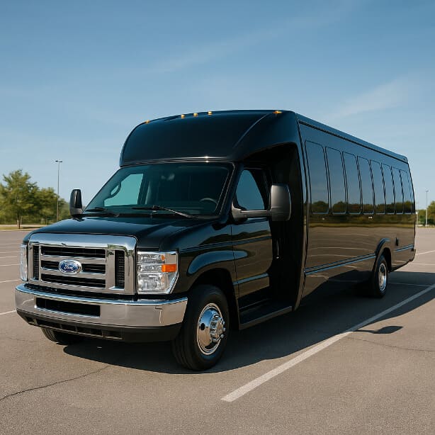 Coach Bus Fort Worth 18 Passenger Minibus