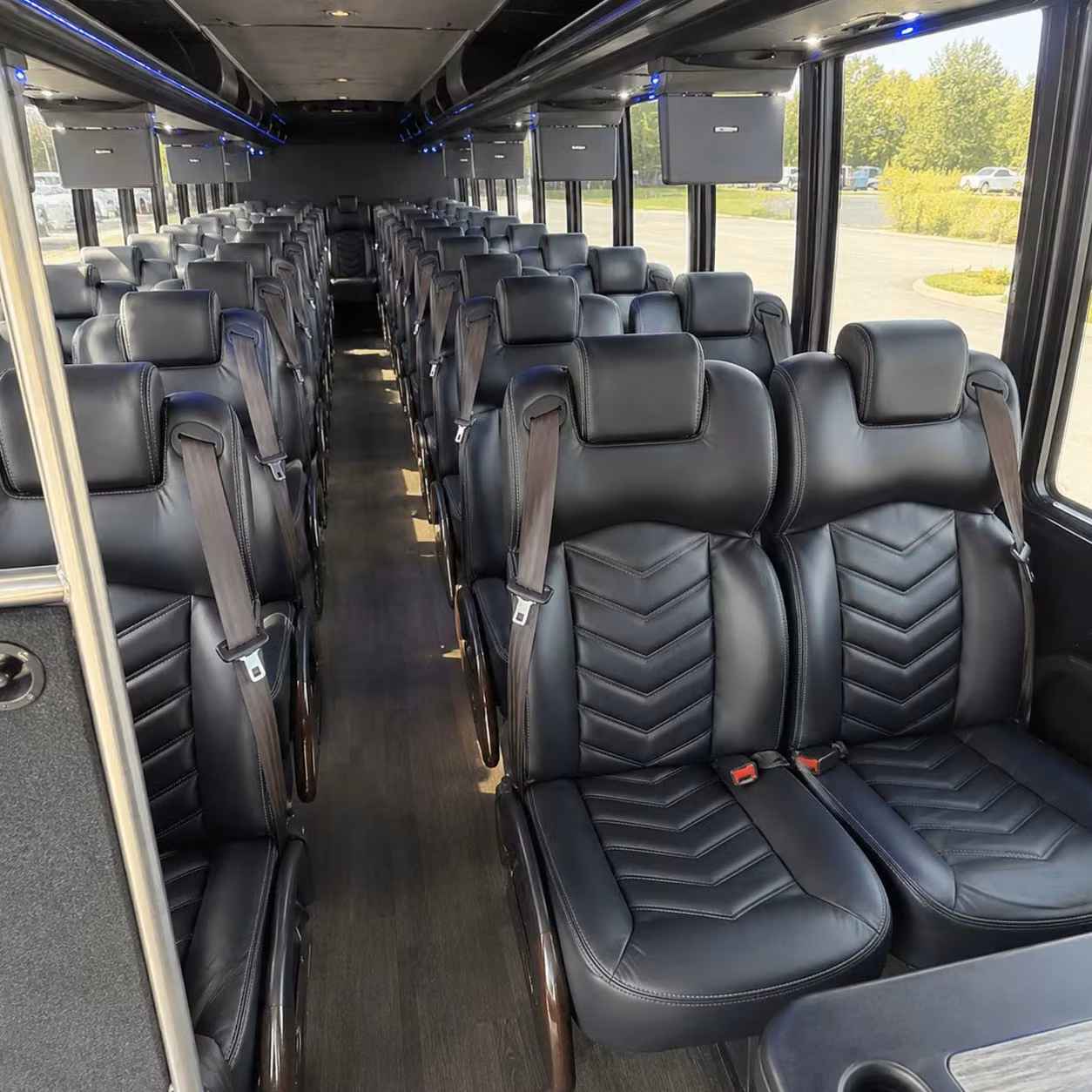 28 passenger minibus inside