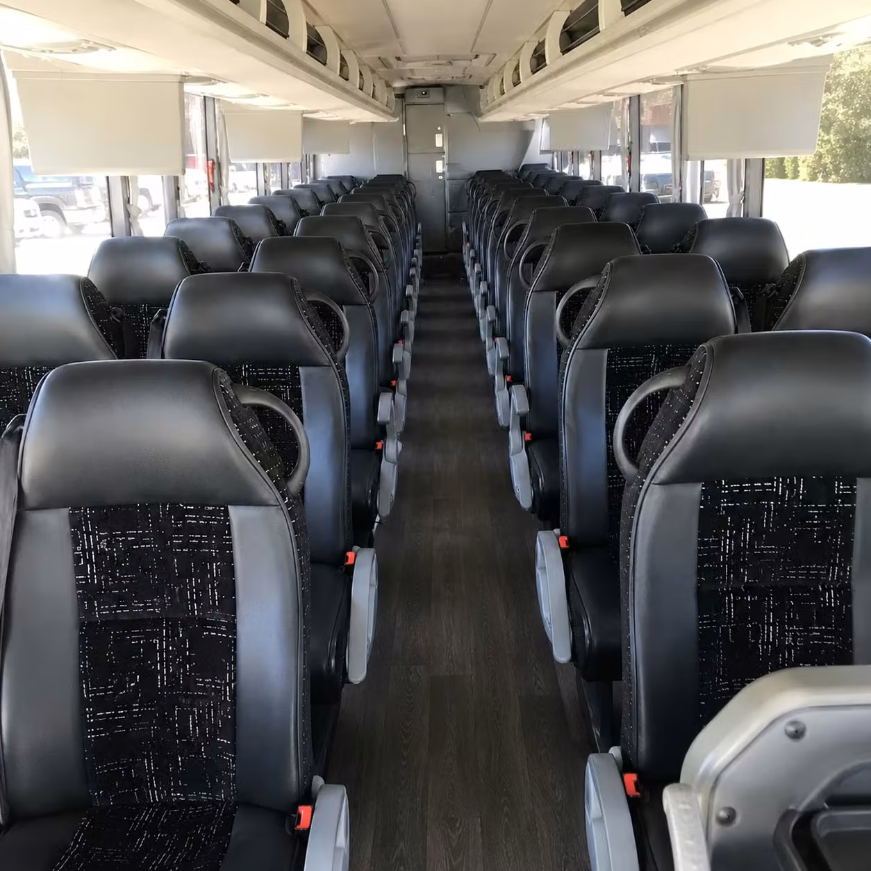 fort worth 56 passenger charter bus rental