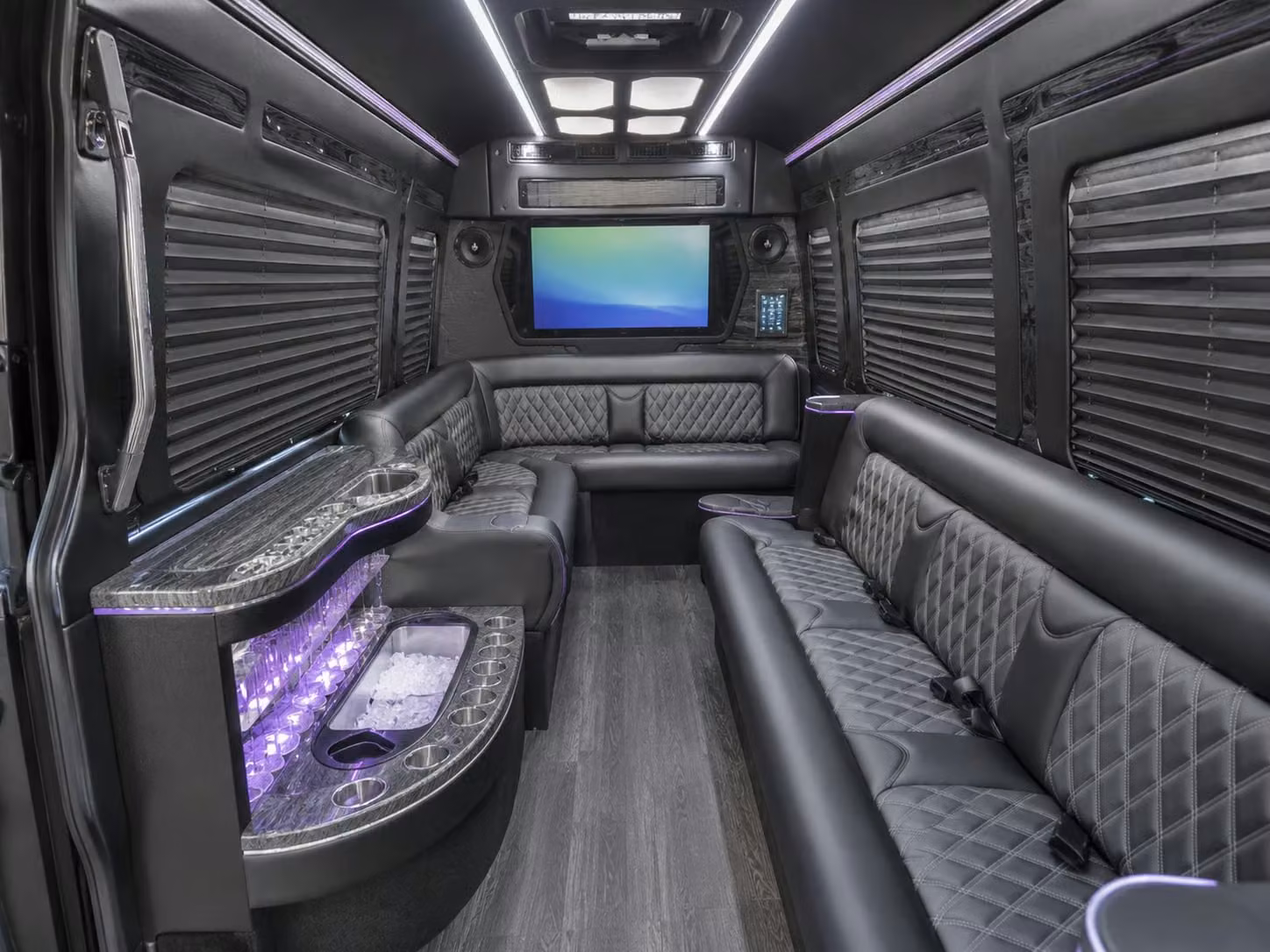 sprinter limousine inside