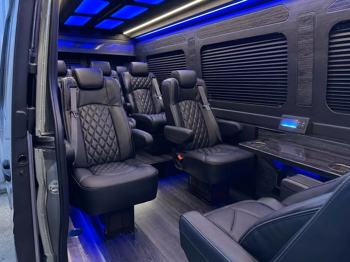 sprinter van transportation for groups and events across fort worth