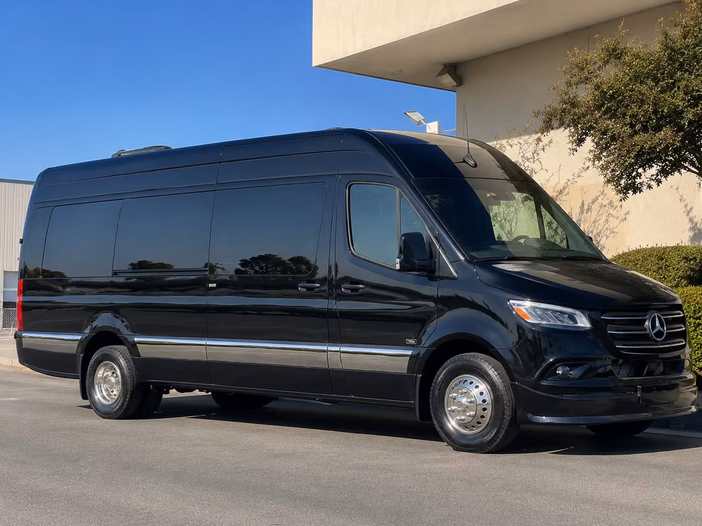 sprinter van with driver